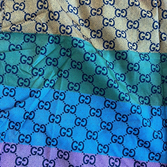 Rainbow Gucci bathing suit - Picture 2 of 4